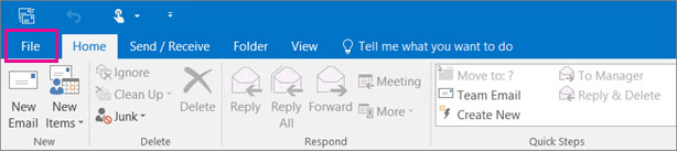 Make sure you're using a desktop version of Outlook